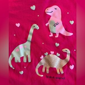 Long sleeve dinosaur shirt